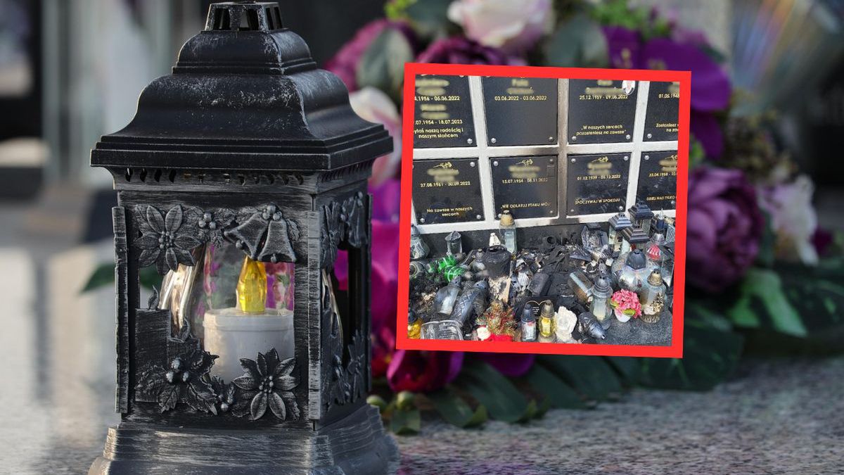 Pożar na kolumbarium w Jaworznie