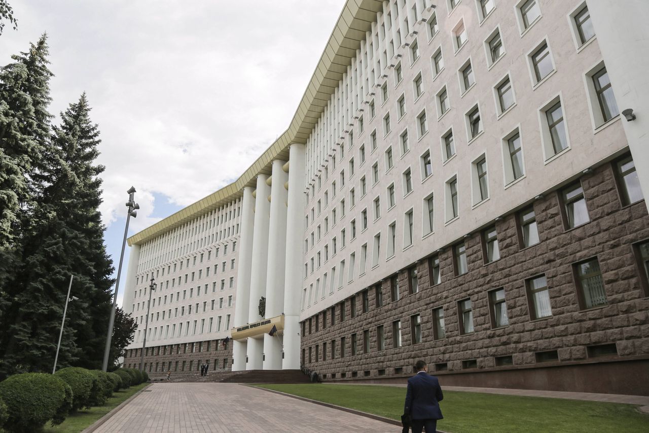 Parliament Building of the Republic of Moldova. Illustrative photo