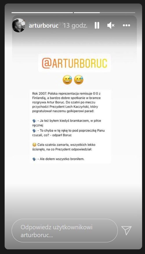 Stories Artura Boruca