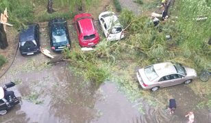 Nawałnice nad Polską. Zalane domy, powalone drzewa