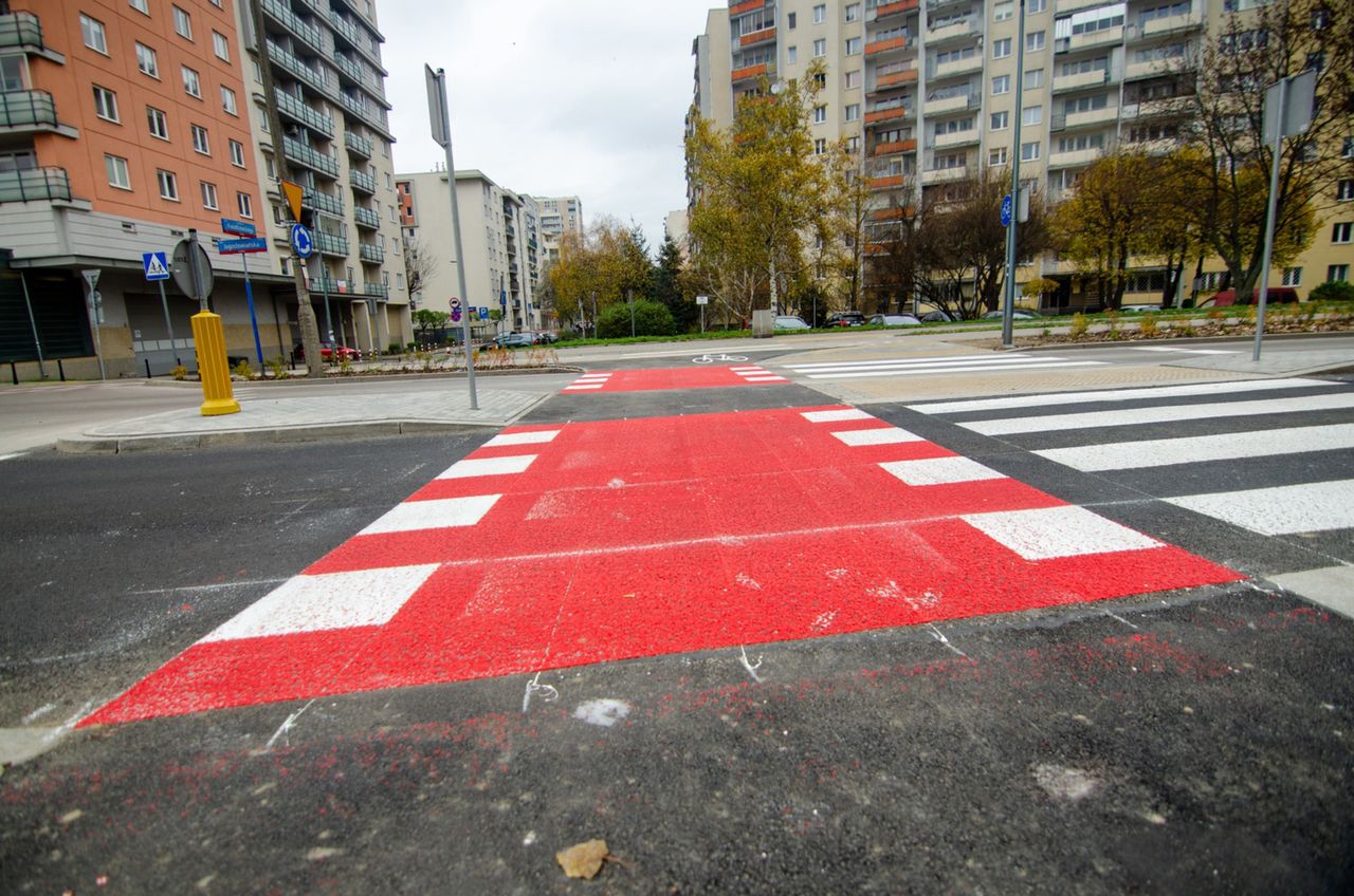 Warszawa. Zmiany na ulicy Jugosławiańskiej, fot. Zarząd Dróg Miejskich