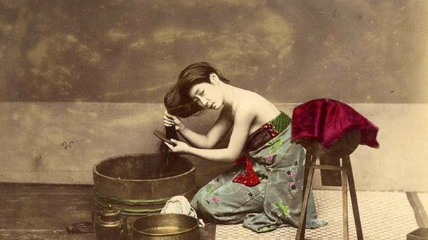 Barwione zdjęcia z Japonii - tak wyglądały początki kolorowej fotografii 1