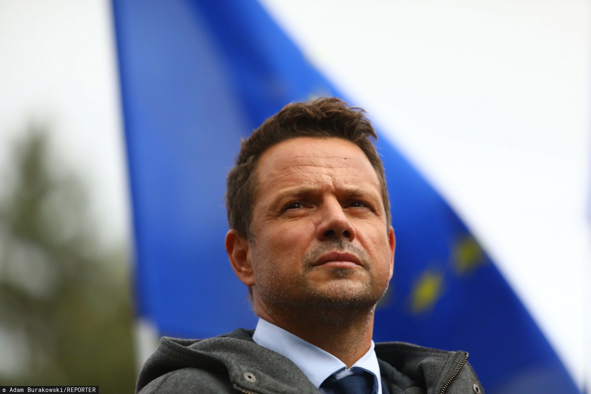 Samorz?dowcy #wObronie mieszka?c�w13.10.2021 Warszawa #wObronie mieszkancow - spotkanie srodowisk samorzadowych   fot. Adam Burakowski/REPORTER
n/z: Rafal TrzaskowskiAdam Burakowski/REPORTER