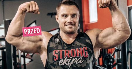 Krzysztof Radzikowski zredukował masę. Ale sztos! "Nie ma już z czego ciąć"