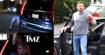 Ben Affleck wrócił do picia? CHWIEJNYM KROKIEM wyszedł z halloweenowej imprezy (WIDEO)