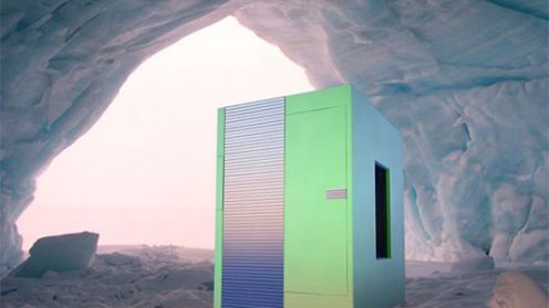 Arktyczny przenośny domek - w sam raz na naszą zimę 1