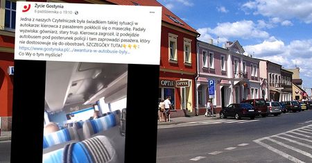 Awantura w autobusie w Wielkopolsce. Poszło o maseczkę. Jest nagranie