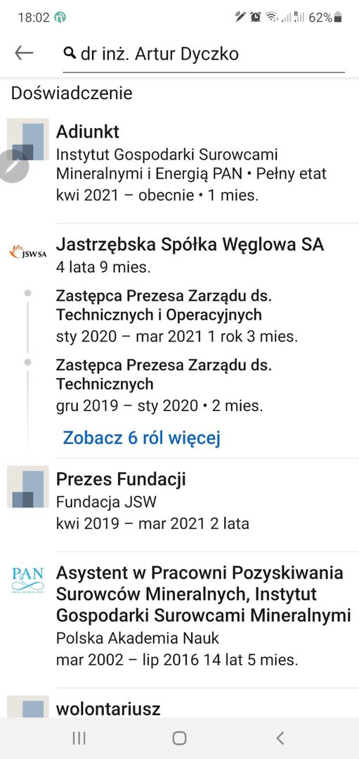 Artur Dyczko zatrudniony w Pan?