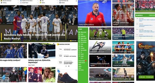 Strony główne: Onet dalej przed WP.pl, Interia przyciąga na dłużej niż Gazeta.pl