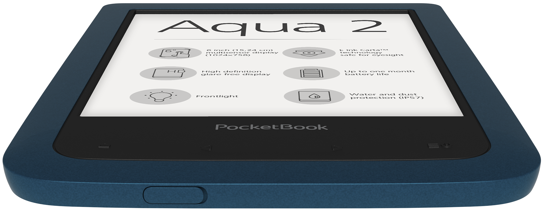 PocketBook Aqua 2: wodoszczelny czytnik e-booków z wyświetlaczem E-Ink Carta 3