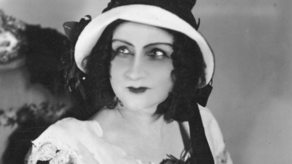 Irena Solska na scenie. Fotografia z roku 1927