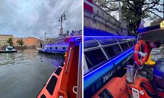 Alarm we Wrocławiu. Statek pasażerski stracił sterowność