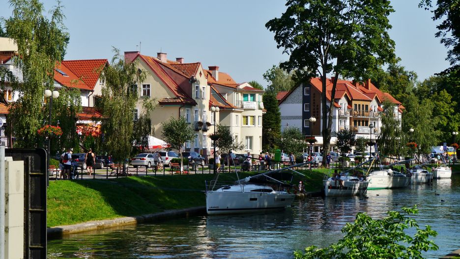 Giżycko - jedna z miejscowości, gdzie latem wypoczywa mnóstwo 