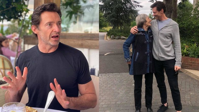 Hugh Jackman tuli się do matki, która PORZUCIŁA GO, gdy miał osiem lat (FOTO)