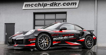 Wzmocnione Porsche 911 Turbo S od mcchip-dkr