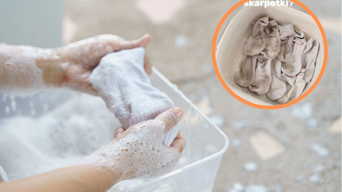 Jak wybielić białe skarpetki?