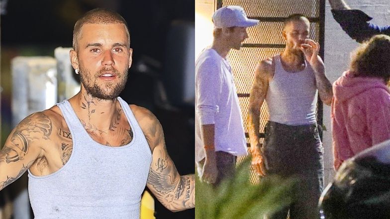 Justin Bieber przyłapany na paleniu