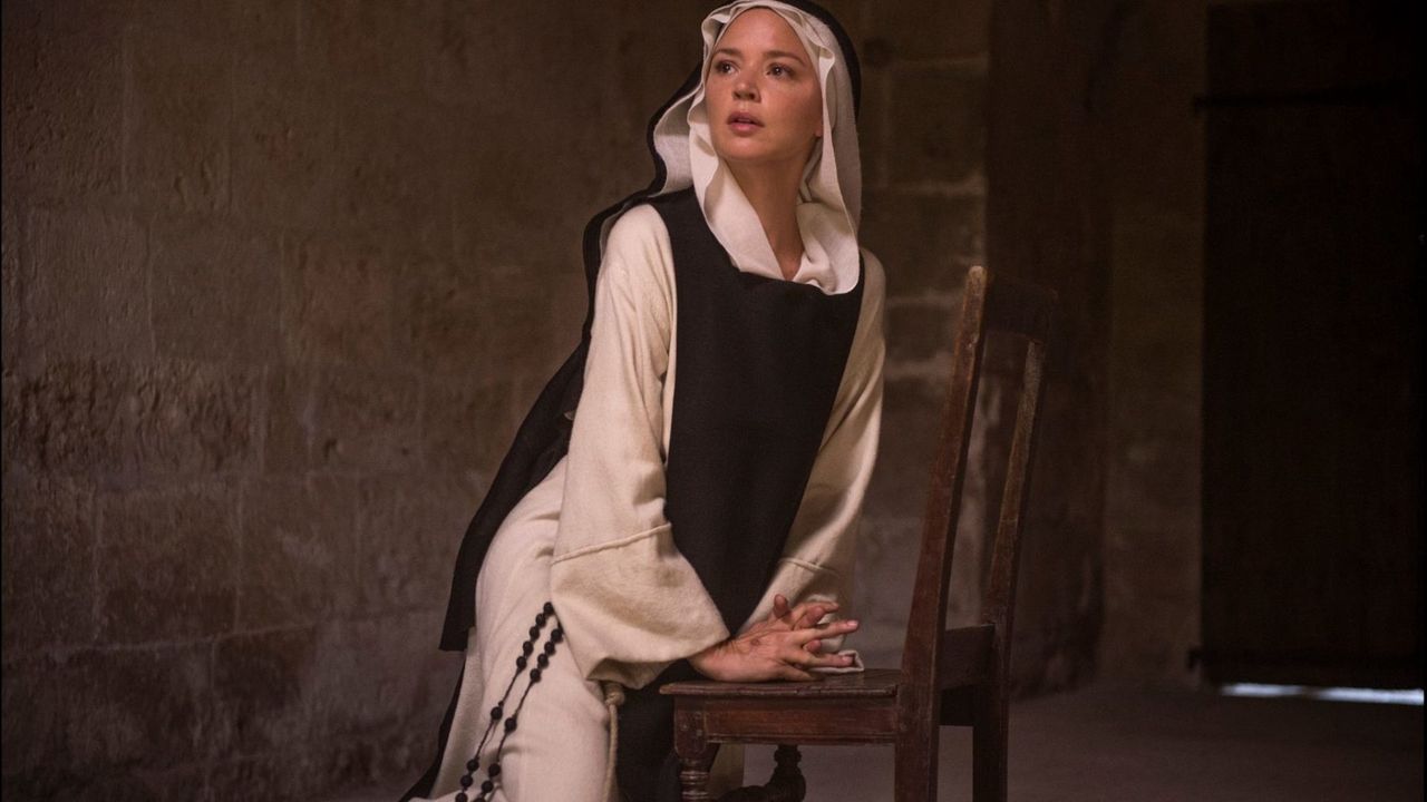 Virginie Efira as the titular Benedetta