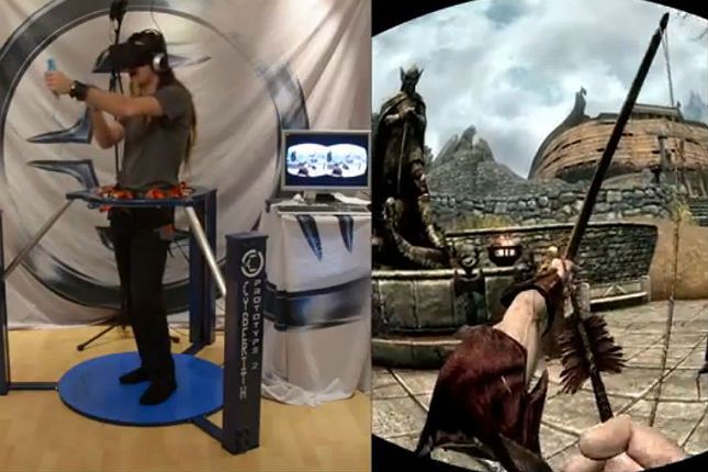 Skyrim w wirtualnej rzeczywistości. Tak jeszcze nie graliście! 1