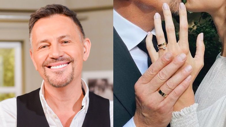 Krzysztof Ibisz poślubił Joannę Kudzbalską