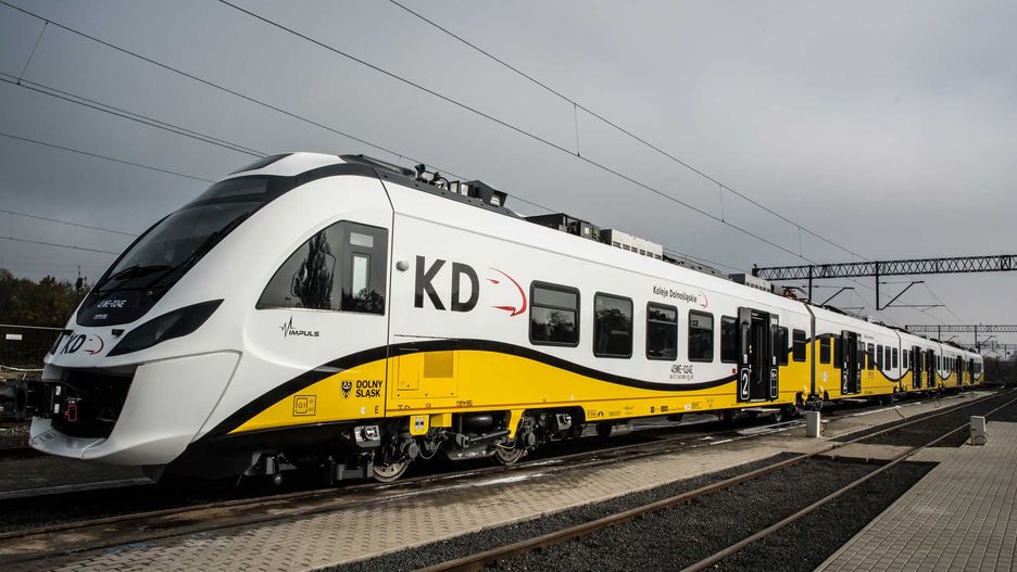 koleje dolnośląskie kolej pociąg