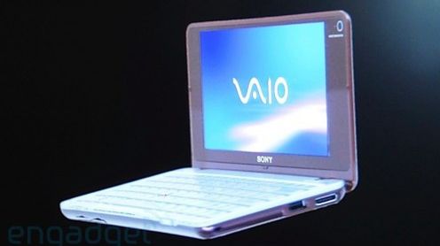 Oficjalne zdjęcia netbooka Sony VAIO P! 1