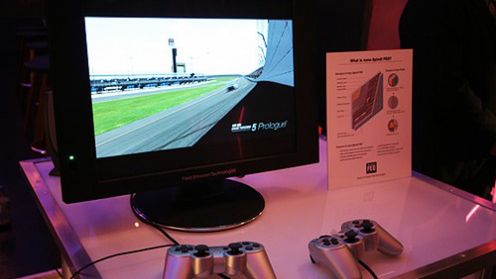 Gran Turismo 5 w 240 fps na ekranie FED 1