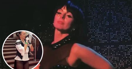 Była gwiazda "You Can Dance" w samych rajstopach. "Zapomniała założyć spódniczki"