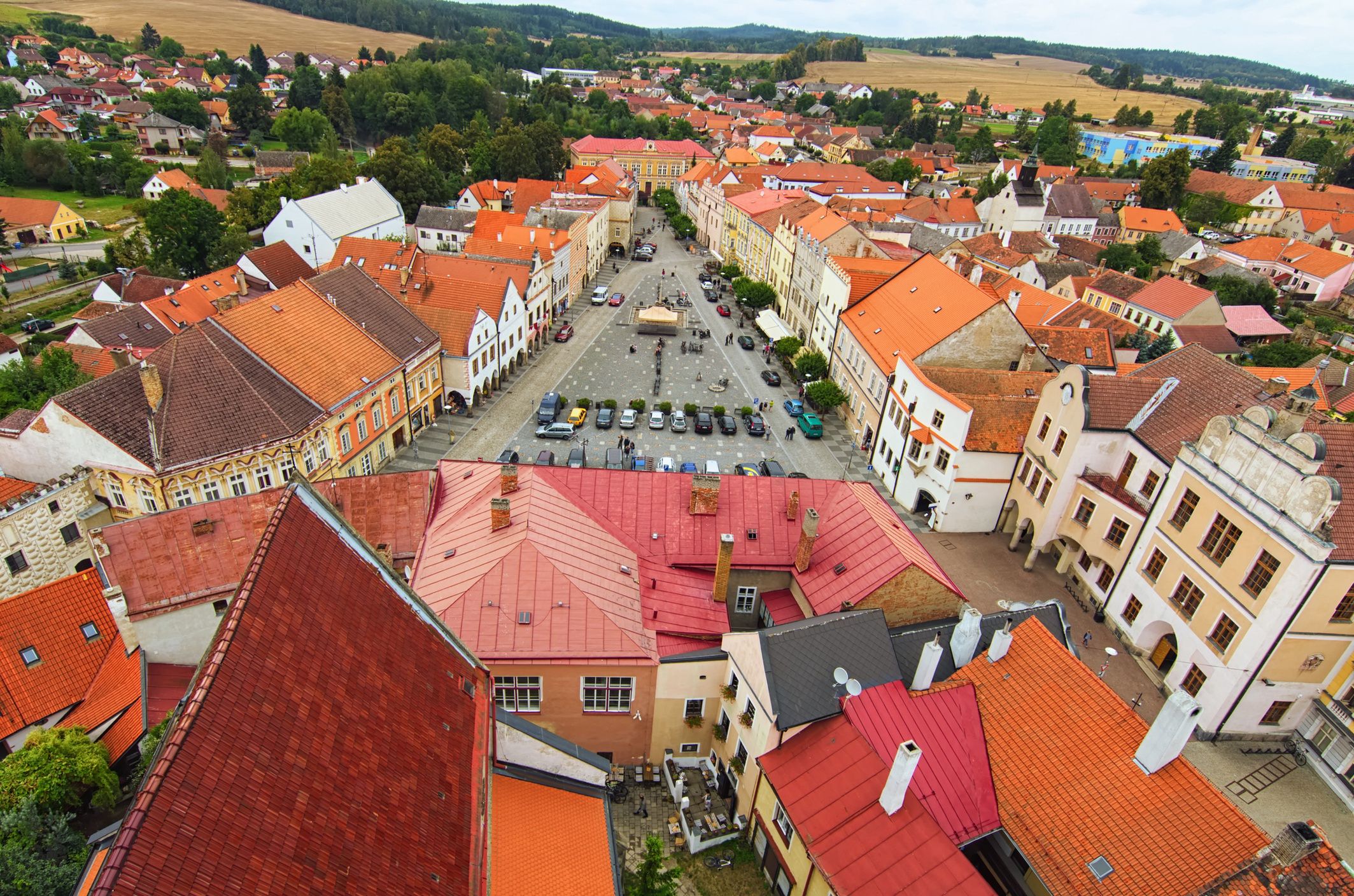 Slavonice mają dużo uroku