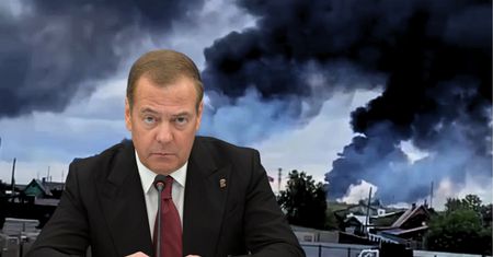 Miedwiediew groził Ukrainie. Senator z USA ironizuje: gratulacje