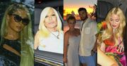 Sławni przyjaciele Britney Spears przyjeżdżają limuzynami na jej sekretny ślub: Madonna, Paris Hilton, Donatella Versace... (ZDJĘCIA)