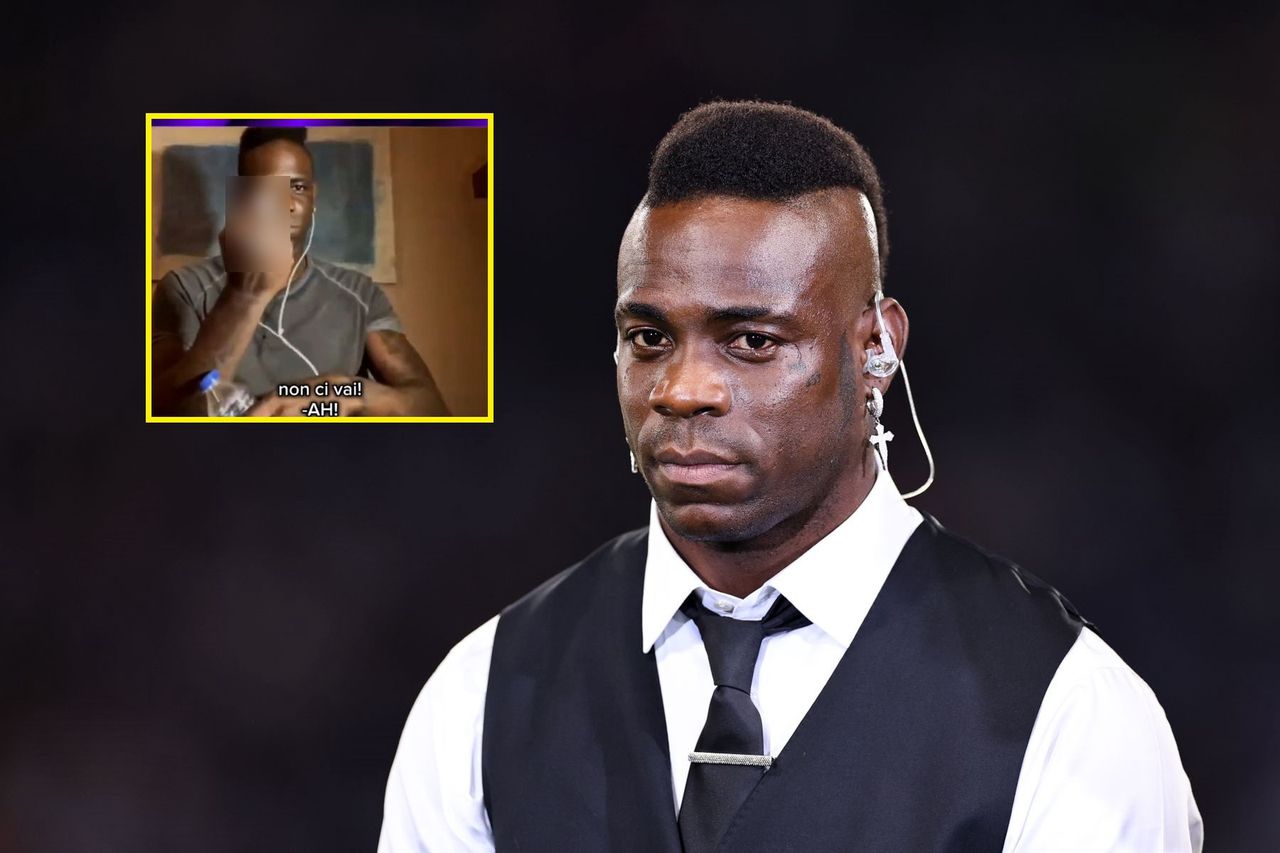 In the photo: Mario Balotelli