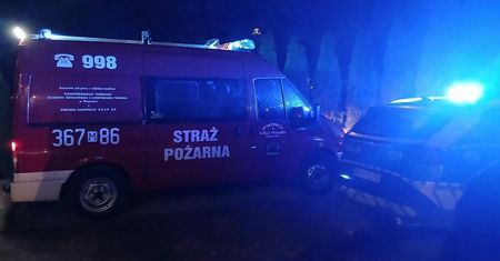Pożar kotłowni w Maszewie Dużym. Do akcji ruszyło 10 zastępów straży pożarnej!