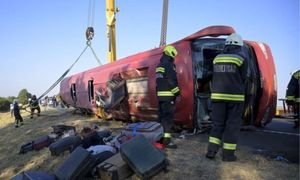 Katastrofa na Węgrzech. "Większość spała". Parafia z Lubeni w żałobie
