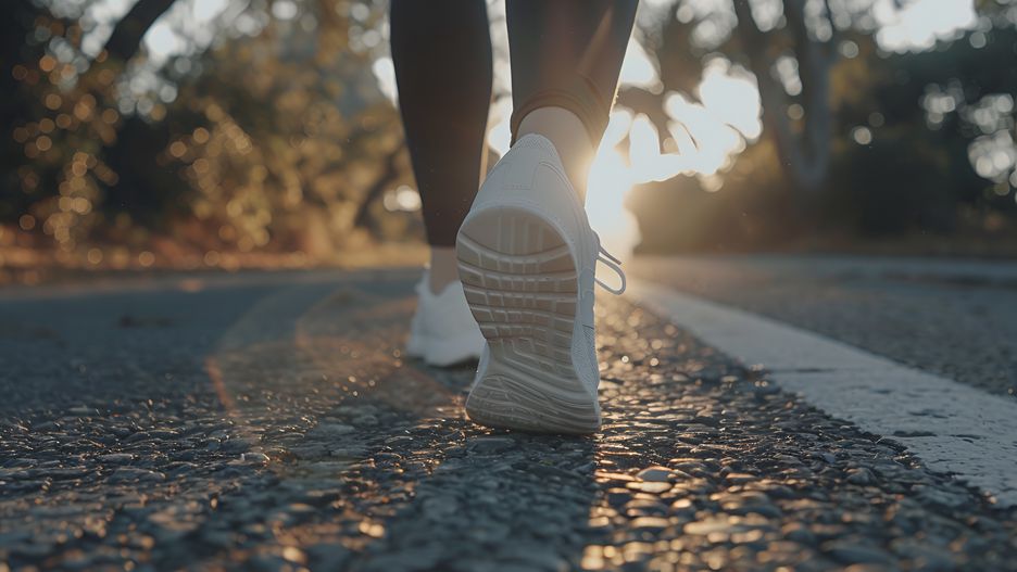 chód, bieganie, sport, ruch, trening, zdrowie, fitness, buty, asfalt, droga, motywacja, styl życia, natura, spacer, energia, outdoor, kondycja