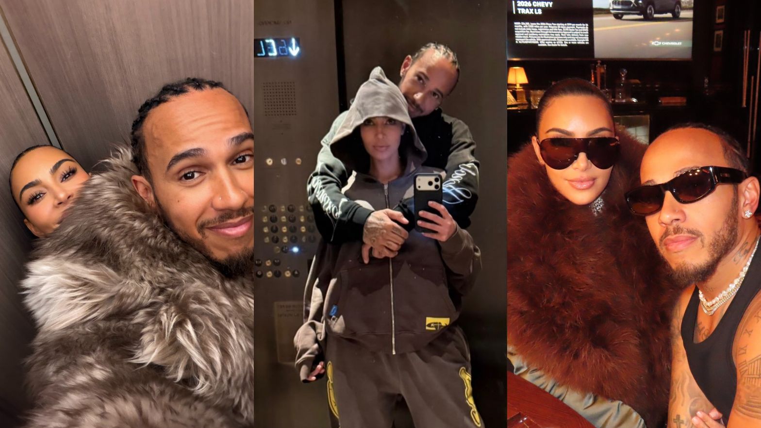 Kim Kardashian i Lewis Hamilton pokazali wspólne zdjęcia