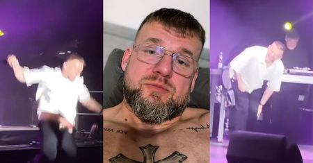 KęKę ZŁAMAŁ NOGĘ podczas koncertu, ale kontynuował występ. "Bardzo to było bolesne. Czułem jak mi tak wygina się"