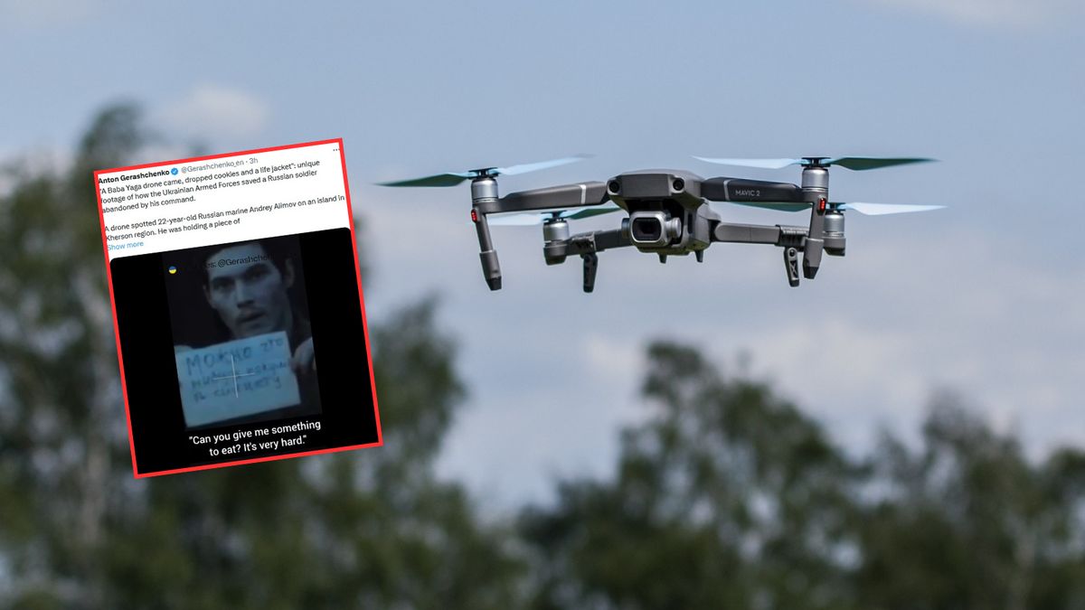 Rosjanie zostawili młodego żołnierza na wyspie. Pomogły mu Siły Zbrojne Ukrainy  