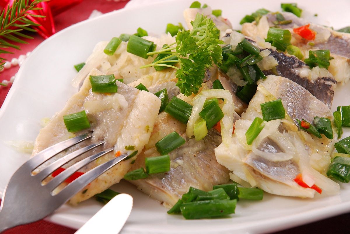 Tantalize your taste buds with traditional Polish herring