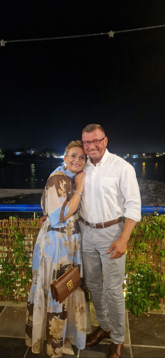 Roman Zydorczyk z żoną Jolantą