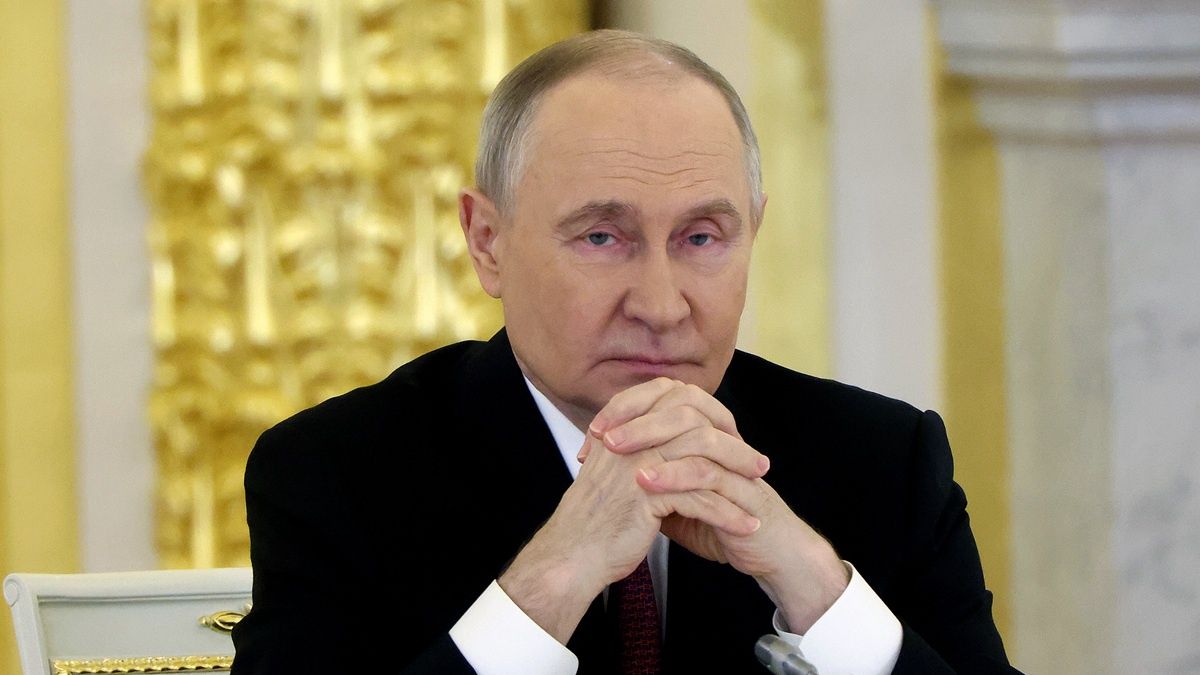 Władimir Putin, prezydent Rosji.