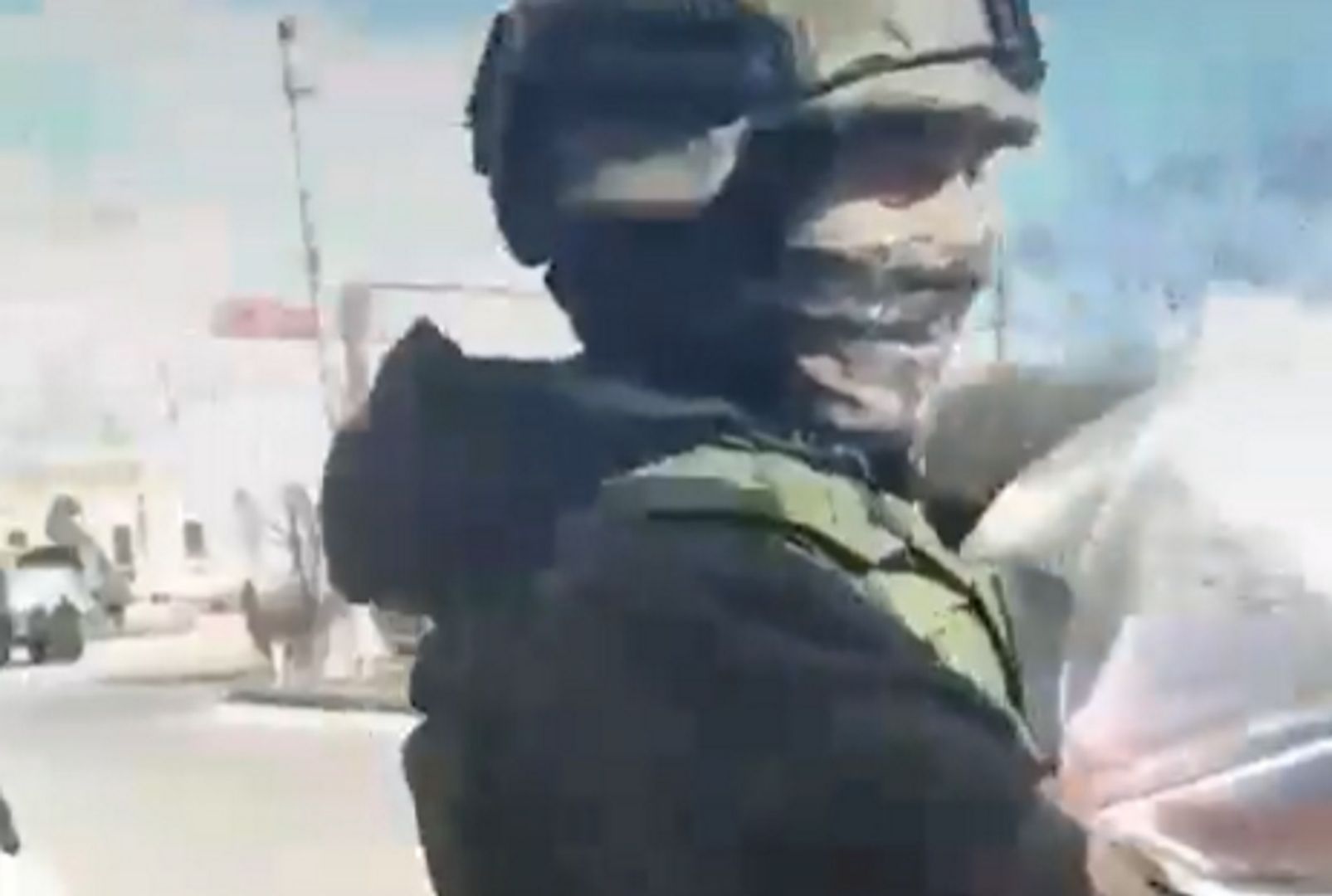 Wymowne wideo z Chersonia. Tak Ukraińcy reagują na żołnierzy Putina