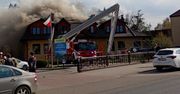 Pożar restauracji "Stary Młyn" w Dębicy. Przyczyna nie jest znana