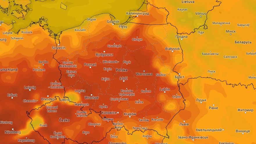 Pogoda na 10 dni. Najpierw niż Poly, później fala upałów