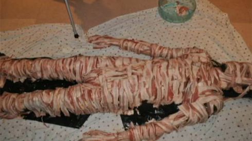 Bekonowa mumia – dowód uznania dla ulubionego bloga [wideo] 1