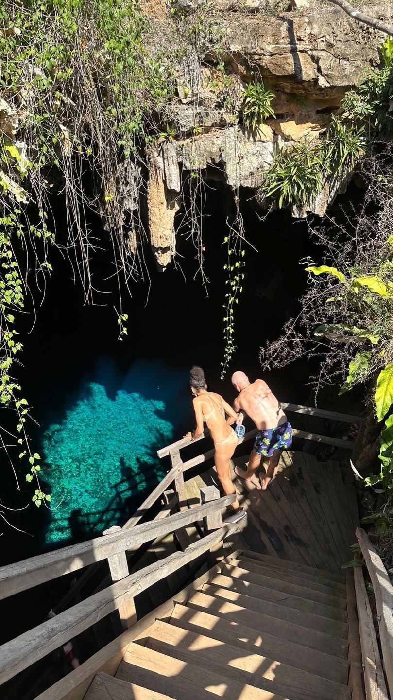 Omenaa Mensah i Rafał Brzoska na wakacjach w Meksyku