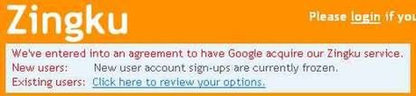 Zingku.com w rękach Google? 1