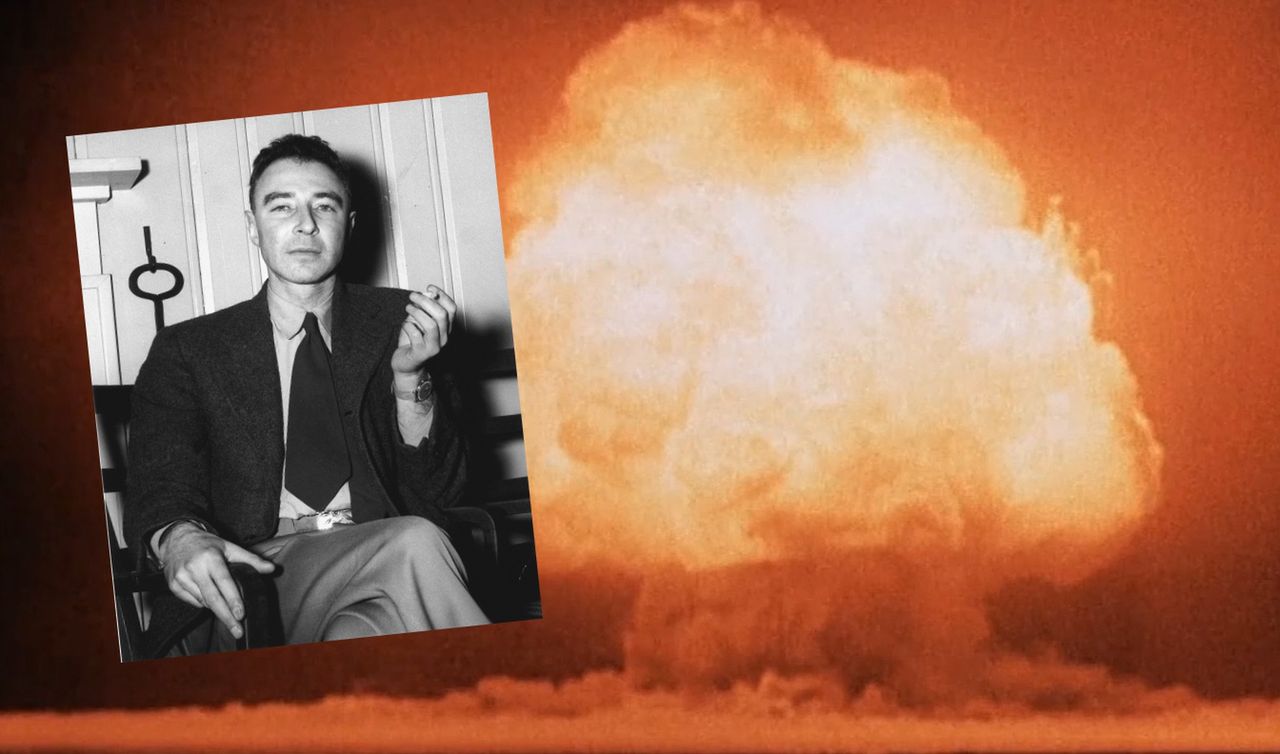 Robert Oppenheimer nazywany jest ojcem bomby atomowej.