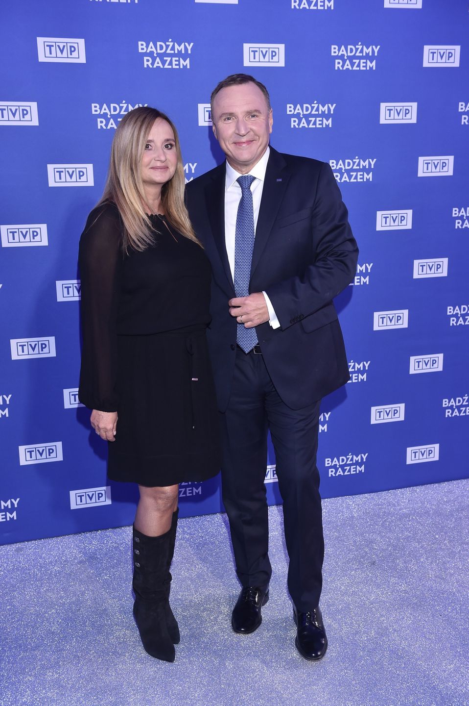 Jacek Kurski i Joanna Kurska na ramówce TVP