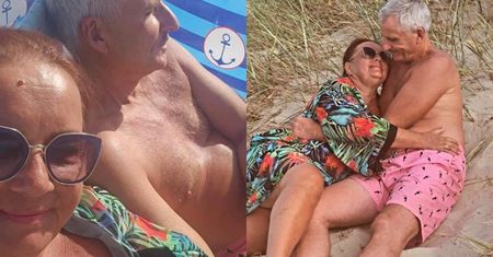 Izabela Zeiske w BIKINI pozdrawia z urlopu. Gwiazda "Goggleboxa" pochwaliła się MĘŻEM! Bogusz nie pokazuje się w telewizji...